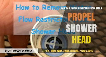 Easy Guide: Removing the Restrictor from Your Moen Propel Shower Head