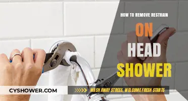 Easy Steps to Remove Restraints on Your Head Shower