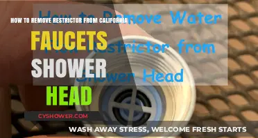Easy Guide to Removing Restrictors from California Faucets Shower Heads