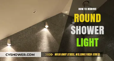 Easy Steps to Safely Remove a Round Shower Light Fixture