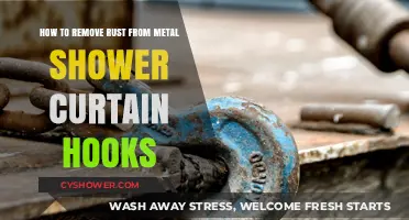 Effective Rust Removal Tips for Metal Shower Curtain Hooks