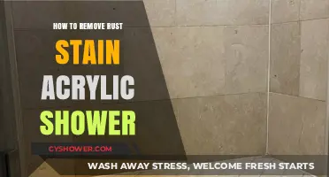 Effective Ways to Remove Rust Stains from Acrylic Showers Easily