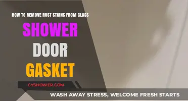 Effective Ways to Remove Rust Stains from Glass Shower Door Gaskets