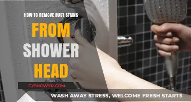 Effective DIY Methods to Remove Rust Stains from Your Shower Head