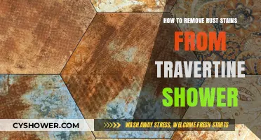 Effective Ways to Remove Rust Stains from Travertine Shower Surfaces