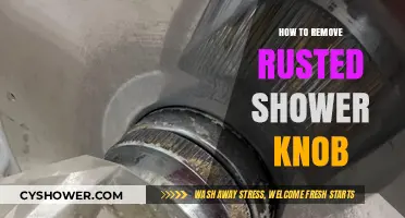 Easy DIY Guide to Removing a Rusted Shower Knob