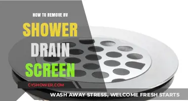 Easy Steps to Remove Your RV Shower Drain Screen