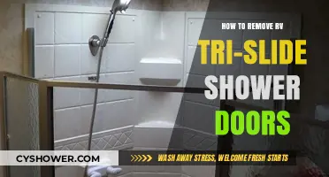 Easy Guide to Removing RV Tri-Slide Shower Doors Safely
