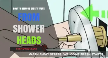 Easy Guide to Removing Shower Head Safety Valves Safely
