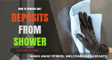 Effective Ways to Remove Salt Deposits from Your Shower Easily