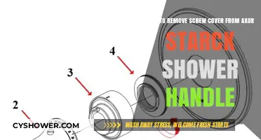 Easy Steps to Remove Axor Starck Shower Handle Screw Cover