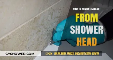 Effective Tips to Remove Sealant from Your Shower Head Easily