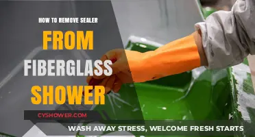 Effective Techniques to Remove Sealer from Fiberglass Shower Surfaces