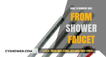 Easy Steps to Remove a Seat from Your Shower Faucet