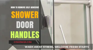 Easy Steps to Remove Self-Adhesive Shower Door Handles Safely