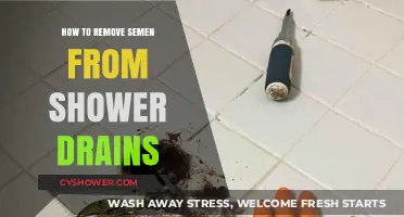 Effective Tips for Clearing Semen from Shower Drains Easily
