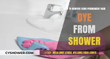 Effective Ways to Remove Semi-Permanent Hair Dye Stains from Your Shower