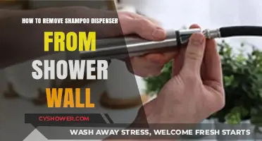 Easy Steps to Remove a Stuck Shampoo Dispenser from Shower Wall