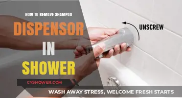 Easy Steps to Remove a Stuck Shampoo Dispenser in Your Shower
