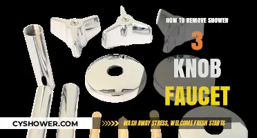Easy DIY Guide: Removing a 3-Knob Shower Faucet Step-by-Step