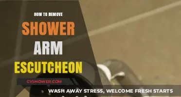 Easy DIY Guide: Removing a Shower Arm Escutcheon Step-by-Step