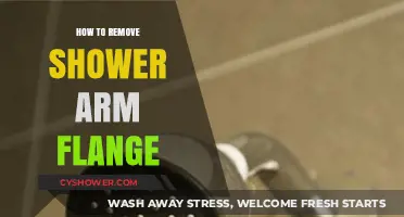 Easy Steps to Remove a Shower Arm Flange: DIY Guide