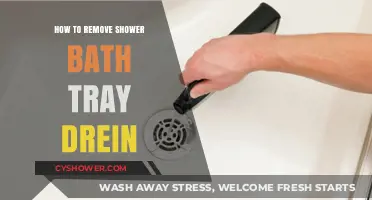 Easy Steps to Remove and Clean Your Shower Bath Tray Drain