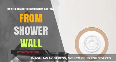 Effortless Removal: How to Clean Shower Caddy Adhesive from Walls