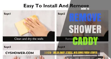 Easy Steps to Remove and Reinstall Your Shower Caddy Safely