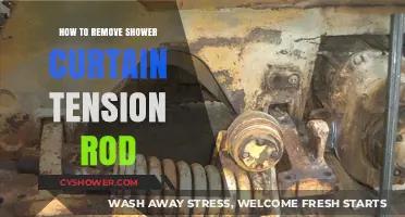 Easy Steps to Remove a Shower Curtain Tension Rod