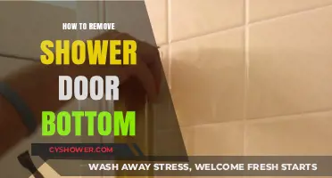 Easy Steps to Remove Your Shower Door Bottom Effortlessly
