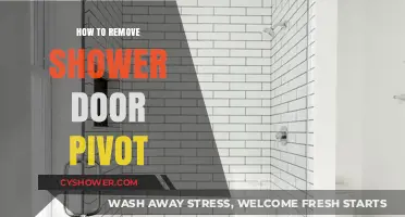 Easy Steps to Remove a Shower Door Pivot Hassle-Free