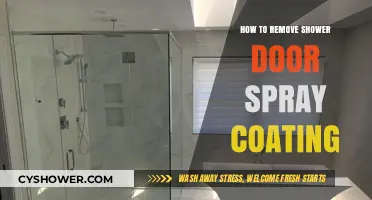 Effective Techniques to Remove Shower Door Spray Coating Easily