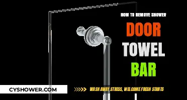 Easy Steps to Remove a Shower Door Towel Bar