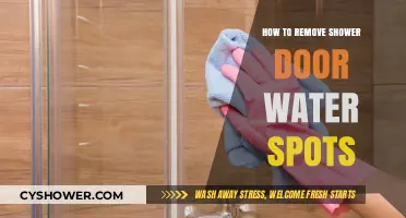 Effective Ways to Remove Stubborn Water Spots from Shower Doors