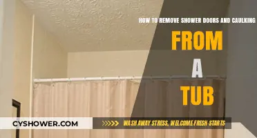 DIY Guide: Removing Shower Doors and Caulking from Your Tub
