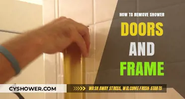 Step-by-Step Guide: Removing Shower Doors and Frame Easily