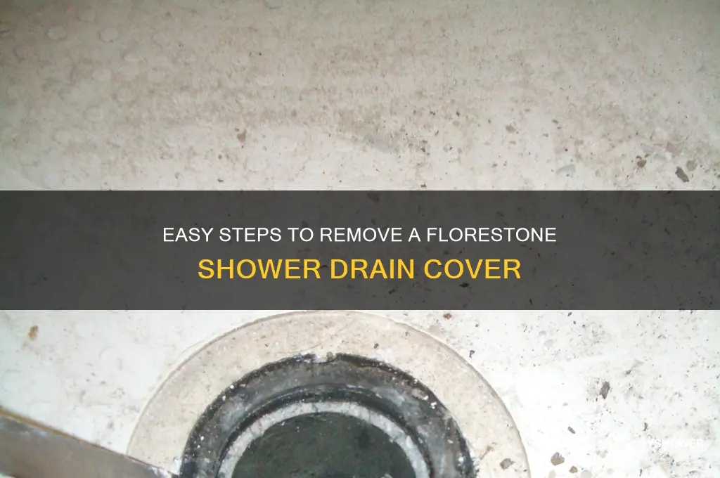 how to remove shower drain cover florestone
