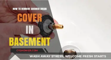 Easy Steps to Remove Basement Shower Drain Cover