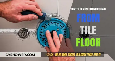 Easy Steps to Remove a Shower Drain from Tile Flooring