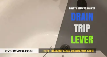 Easy Steps to Remove Your Shower Drain Trip Lever