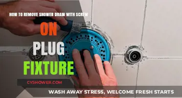 Easy Steps to Remove Screw-On Shower Drain Plug Fixture