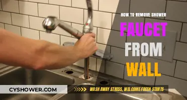 Easy Steps to Remove a Wall-Mounted Shower Faucet