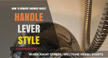 Easy Steps to Remove a Lever-Style Shower Faucet Handle