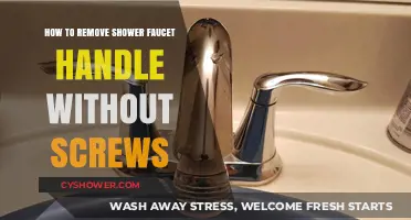 Easy Steps to Remove Screwless Shower Faucet Handles Effortlessly