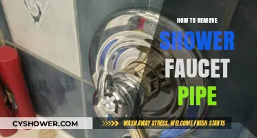 Easy Steps to Remove a Shower Faucet Pipe Yourself