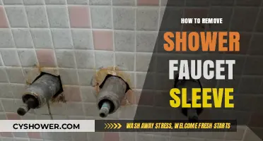 Easy Steps to Remove a Stuck Shower Faucet Sleeve