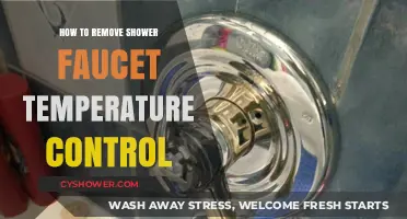 Easy Steps to Remove Shower Faucet Temperature Control Yourself