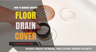 Easy Steps to Remove Your Shower Floor Drain Cover