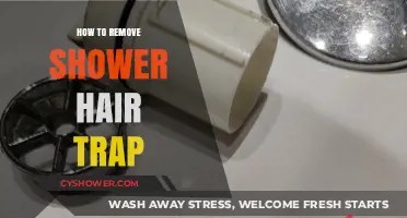 Easy Steps to Clean and Remove Your Shower Hair Trap